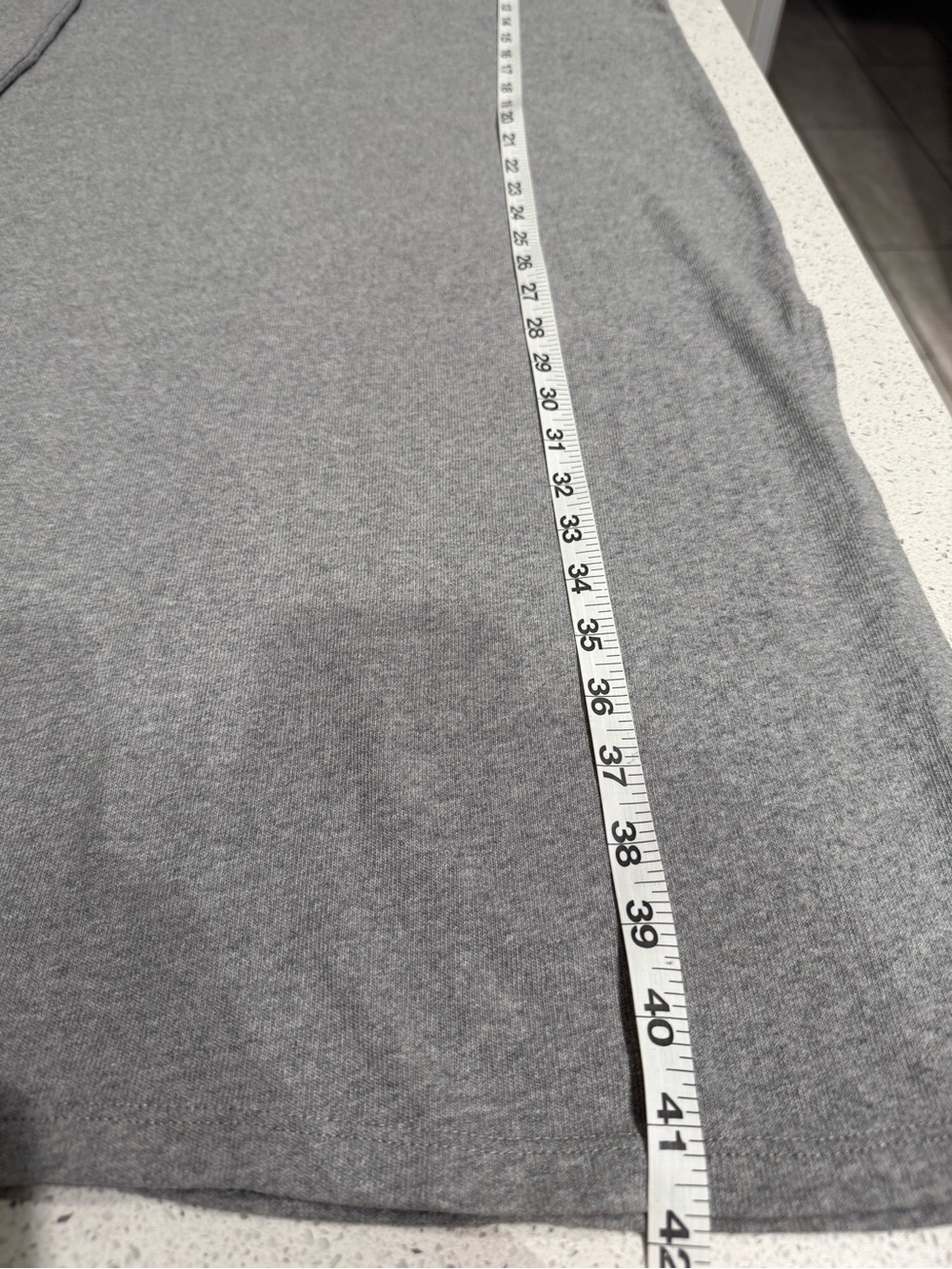LE BON SHOPPE Everyday Maxi Shirt Dress - Grey Size L V1 - Picture 7 of 14